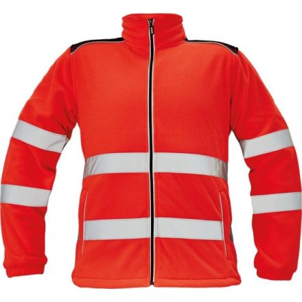 C0301053520001, KNOXFIELD HI-VIS polár dzseki S piros (C0301053520001)