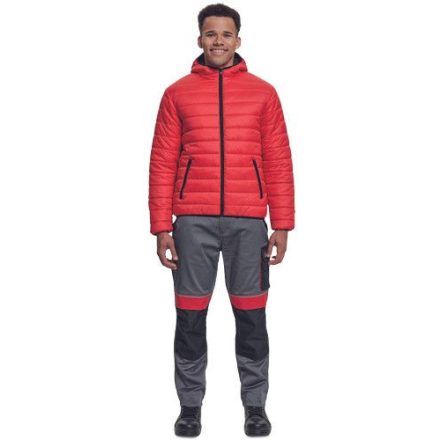 MAX NEO LIGHT munkavédelmi dzseki, kabát - Piros, XL, méret: XL, szín: Piros