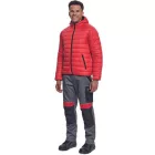 MAX NEO LIGHT munkavédelmi dzseki, kabát - Piros, XXL, méret: XXL, szín: Piros
