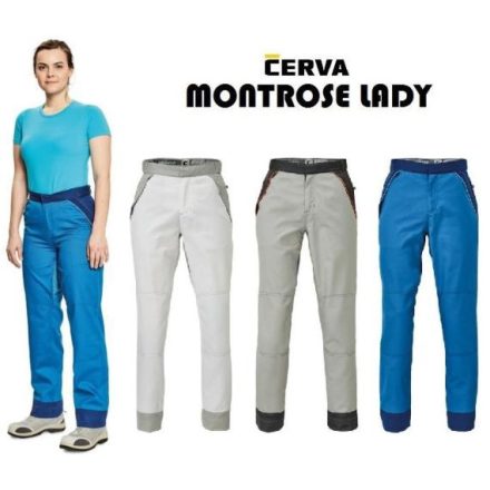 MONTROSE LADY kevertszálas női derekasnadrág - több színben