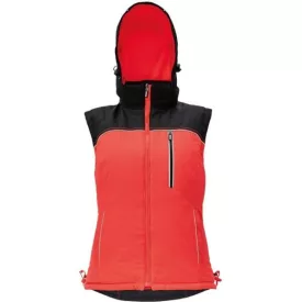   KNOXFIELD LADY bélelt mellény antracit/piros (C03030137A000x)