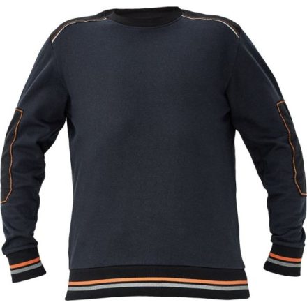 C003060068A2000, KNOXFIELD pulóver antracit/narancssár XS