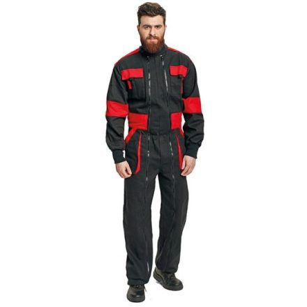 MAX SPEED overall fekete/piros 68