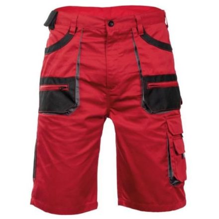 C0357000223048, FF CARL BE-01-009 rövidn piros/fekete 48