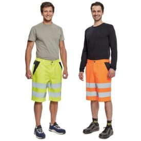 MAX VIVO HV férfi HI-VIS rövidnadrág - sárga/narancs