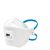 000 3M Aura 9322 FFP2 szelepes részecskeszűrő félálarc