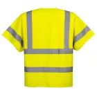 C372 Portwest jólláthatósági fél ujjú zippzáras munkavédelmi mellény XXXL