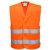 Portwest Jól láthatósági szabadidőruházat MeshAir Hi-Vis kéttónusú mellény, Cikkszám: C374