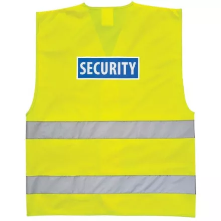 Portwest C404 security-s jól láthatósági munkavédelmi mellény, Jólláthatósági