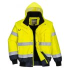 Hi-Vis Kontraszt Bomber dzseki-C465