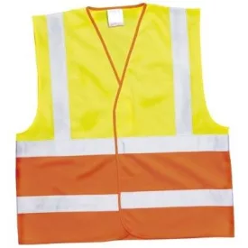   Két színű jól láthatósági mellény C481, Jólláthatósági mellény