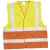 Két színű jól láthatósági mellény C481, Jólláthatósági mellény