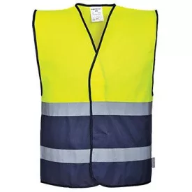   C484 Hi-Vis kéttónusú mellény, Jólláthatósági mellény