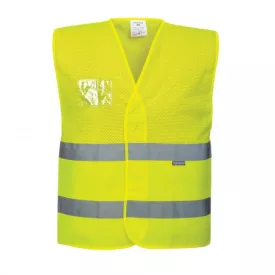 Hi-Vis hálós mellény, Jólláthatósági melllény