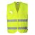 C497YERM, C497-s Portwest, Hi-Vis kevertszálas mellény  Sárga színben, méret: M