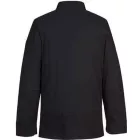 Portwest, Surrey Chef Jacket  L/S, Black, L-s