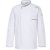 Portwest, Surrey Chef Jacket  L/S, White, L-s