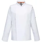 C846 - Stretch Mesh Air Pro séfkabát Fehér színben