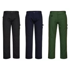   CD884 Super Work modern, strapabíró nadrág sok zsebbel - Fekete/Navy/Zöld