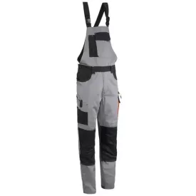   Rs_COMFORT-BP-S COMFORT ruha szürke-fekete-fluoreszcens narancs munkavédelmi mellesnadrág