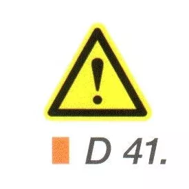 Vigyázz! Veszély! D41