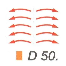 Forgásirány D50