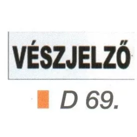 Vészjelzö D69