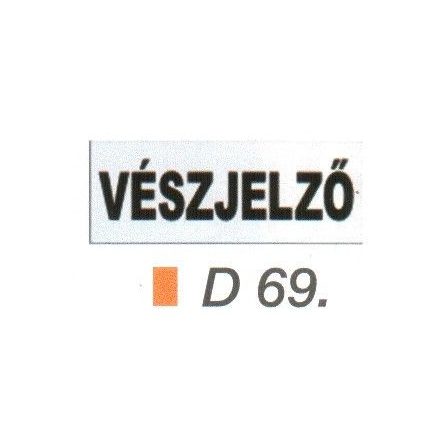 Vészjelzö D69