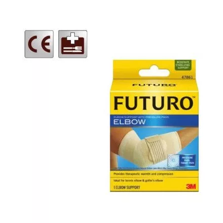 Könyökrögzítő, teniszkönyök (epicondylitis) elleni szilikonos masszírozó betéttel