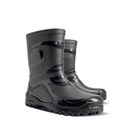 Demar Young 2 Black rövid szárú PVC csizma - fekete