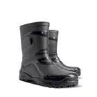 Demar Young 2 Black rövid szárú PVC csizma - fekete