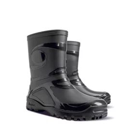 Demar Young 2 Black rövid szárú PVC csizma - fekete