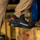 Dunlop Matt Black S3 ESD félcipő