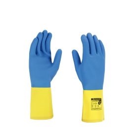 Procera X-Bichem vegyszerálló gumikesztyű - kék - sárga