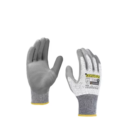Procera X-CUT5 PU mártott vágásbiztos kesztyű - szürke