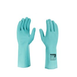 Vegyszerálló gumikesztyűk