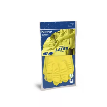 Reflexx FC háztartási gumikesztyű - sárga