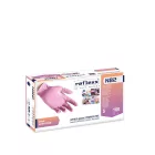 Reflexx N82 egyszerhasználatos nitril kesztyű - pink
