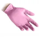 Reflexx N82 egyszerhasználatos nitril kesztyű - pink