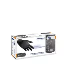 Reflexx R78 egyszerhasználatos nitril kesztyű - fekete