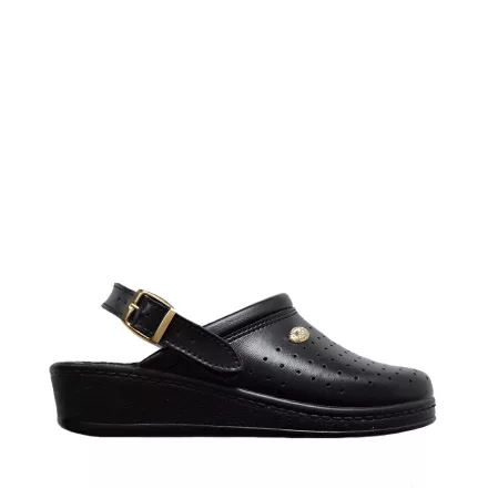 Sanital Light 1346 női klumpa - pántos - fekete