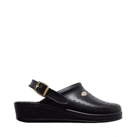 Sanital Light 1346 női klumpa - pántos - fekete