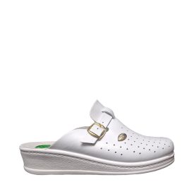 Sanital Light 1372 női klumpa - csatos - fehér