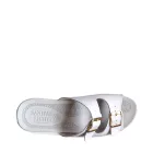 Sanital Light 371 női papucs - csatos - fehér