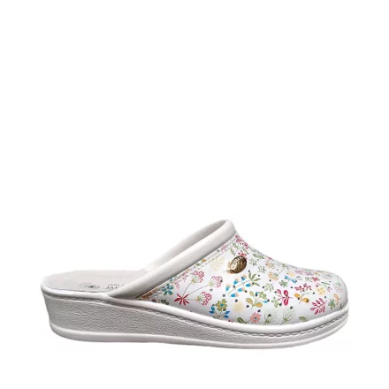 Sanital Light 4350 női klumpa - zárt - virág mintás