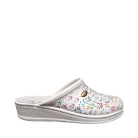 Sanital Light 4350 női klumpa - zárt - virág mintás