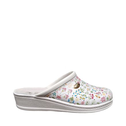 Sanital Light 4350 női klumpa - zárt - virág mintás