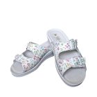 Sanital Light 4371 női papucs - csatos - virág mintás