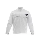 Sara King Flex kabát - fehér - v.szürke