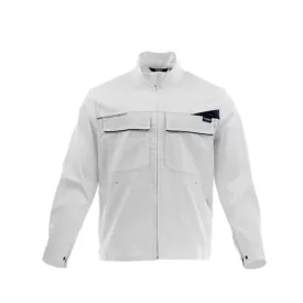 Sara King Flex kabát - fehér - v.szürke